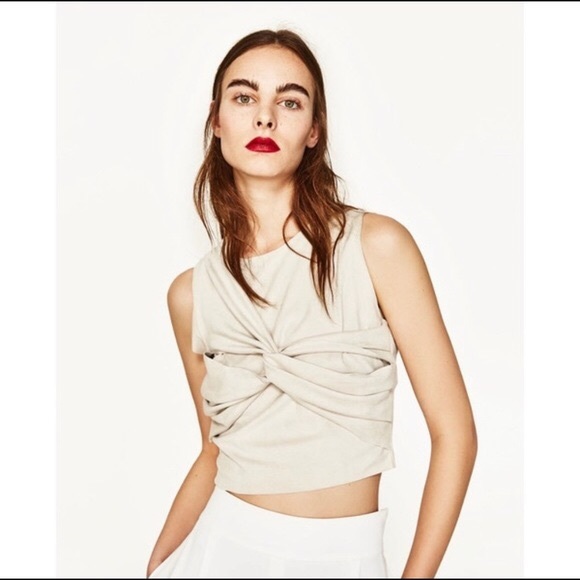 Zara Tops - 🟢3/$25 | Zara | faux suede like, super soft top